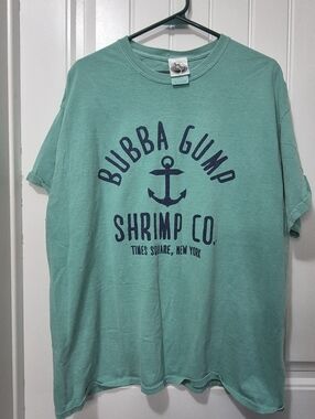 Mens Vintage  Bubba Gump Times Square New York T Shirt Size XL